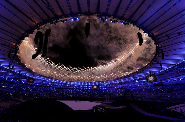 Chùm ảnh: Lễ khai mạc Paralympic 2016 - Ảnh 1.