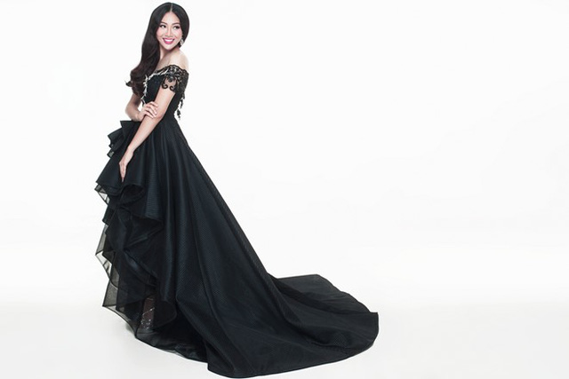 Diệu Ngọc quyến rũ với trang phục dạ hội ở Hoa hậu Thế giới 2016 - Ảnh 3.