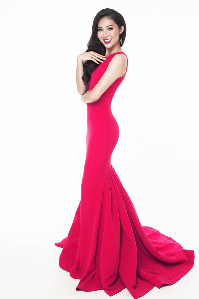 Diệu Ngọc quyến rũ với trang phục dạ hội ở Hoa hậu Thế giới 2016 - Ảnh 5.