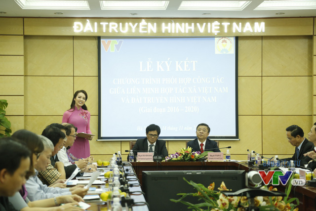 VTV và Liên minh HTX Việt Nam ký kết phối hợp tuyên truyền - Ảnh 2.