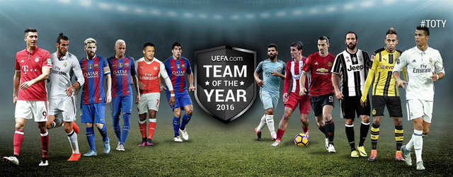 UEFA công bố danh sách rút gọn cho danh hiệu Đội hình xuất sắc nhất năm 2016 - Ảnh 3.