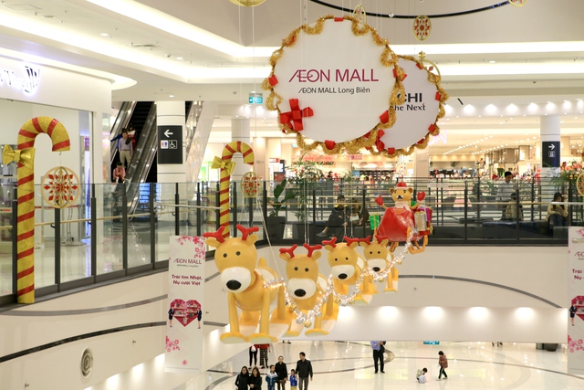 5 lý do biến Aeon mall Long Biên thành điểm đón Giáng sinh tuyệt vời - Ảnh 3.