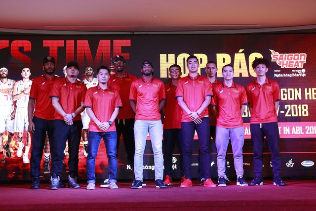 Saigon Heat họp báo giới thiệu đội bóng tại ABL 2017-2018 - Ảnh 2.
