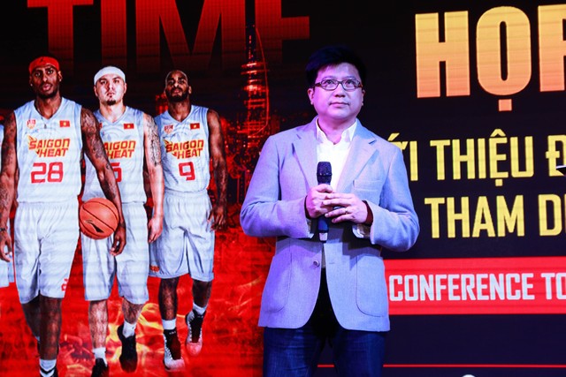 Saigon Heat họp báo giới thiệu đội bóng tại ABL 2017-2018 - Ảnh 1.