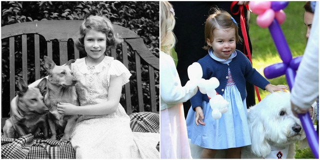 Khám phá thú vị: Công chúa Charlotte là bản sao của Nữ hoàng Elizabeth - Ảnh 4.