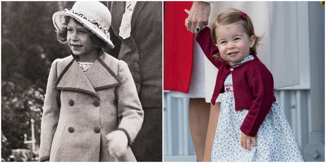 Khám phá thú vị: Công chúa Charlotte là bản sao của Nữ hoàng Elizabeth - Ảnh 6.