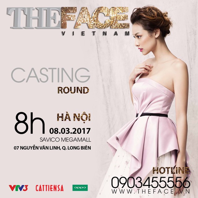 The Face - Gương mặt thương hiệu tuyển sinh tại Hà Nội vào 8/3 - Ảnh 1.