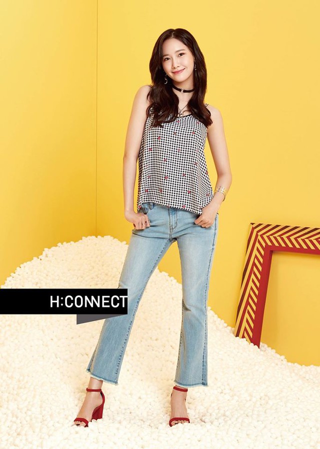 Yoona (SNSD) khoe nhan sắc rực rỡ trong trang phục xuân - Ảnh 2.