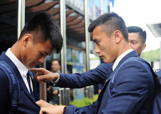 Ảnh: Có mặt tại Cheonan, U20 Việt Nam bắt đầu luyện tập ngay cho trận gặp U20 New Zealand - Ảnh 4.