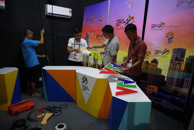 SEA Games 29: VTV triển khai thiết bị tại trung tâm truyền hình quốc tế IBC - Ảnh 4.
