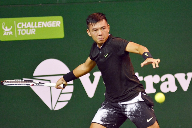 Giải quần vợt Việt Nam mở rộng 2017: Lý Hoàng Nam dừng bước ở vòng 1 - Ảnh 1.