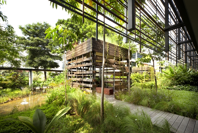 Ngắm không gian cộng đồng có kiến trúc ấn tượng ở Singapore - Ảnh 3.