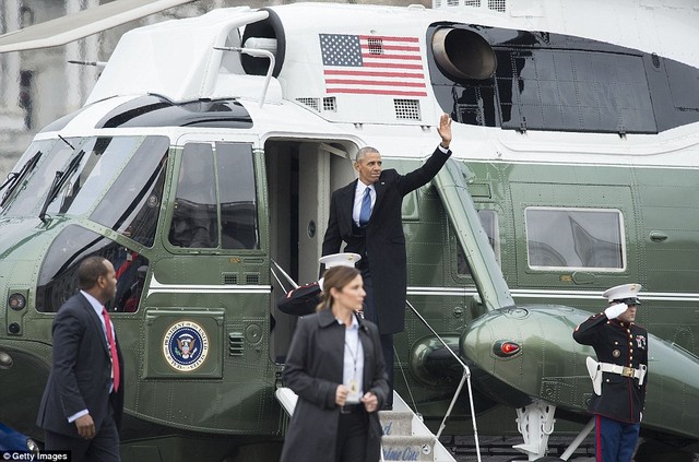 Cựu Tổng thống Obama rời Washington - Ảnh 1.