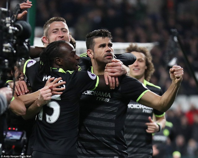 Vòng 27 Ngoại hạng Anh: Hazard, Costa lập công, Chelsea tiếp tục chiến thắng - Ảnh 2.