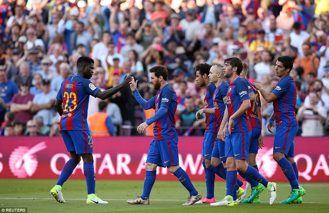 Barcelona 4-1 Villarreal: Messi, Neymar, Suarez cùng nhau toả sáng, Barca dẫn đầu La Liga - Ảnh 3.