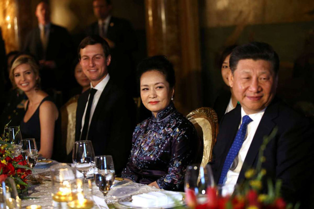 Cận cảnh yến tiệc thiết đãi Chủ tịch Trung Quốc của Tổng thống Trump - Ảnh 6.