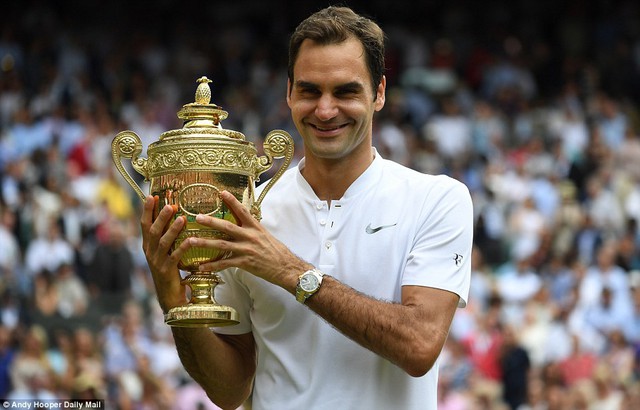 Ảnh: Những khoảnh khắc ấn tượng trong trận chung kết Wimbledon của Roger Federer - Ảnh 17.
