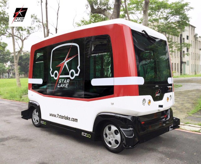 EZ10 - Xe bus không người lái đầu tiên ở Đài Loan - Ảnh 2.