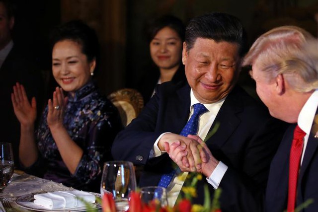 Cận cảnh yến tiệc thiết đãi Chủ tịch Trung Quốc của Tổng thống Trump - Ảnh 4.