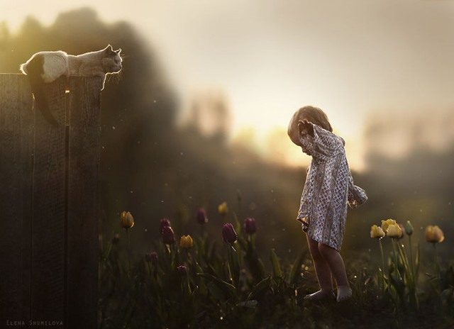 Bộ ảnh tuyệt đẹp về tình bạn của trẻ thơ và động vật - Ảnh 10.