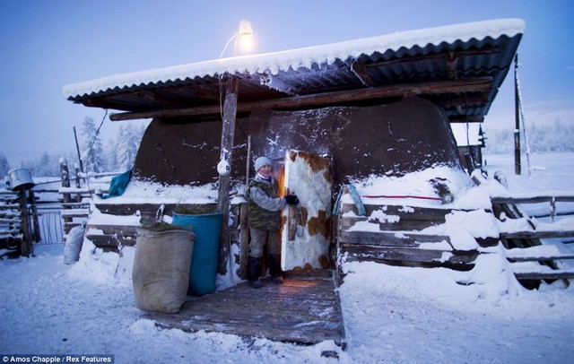 Run cầm cập trước hình ảnh ở ngôi làng lạnh nhất thế giới - Ảnh 6.