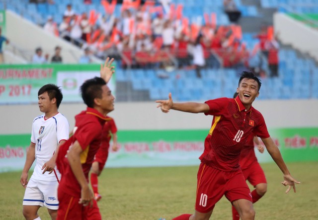 Ảnh: Những khoảnh khắc trận U15 Việt Nam thắng 5-2 U15 Đài Bắc Trung Hoa - Ảnh 10.
