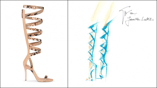 Ngắm những hình ảnh đầu tiên trong BST giày của Jennifer Lopez - Ảnh 5.