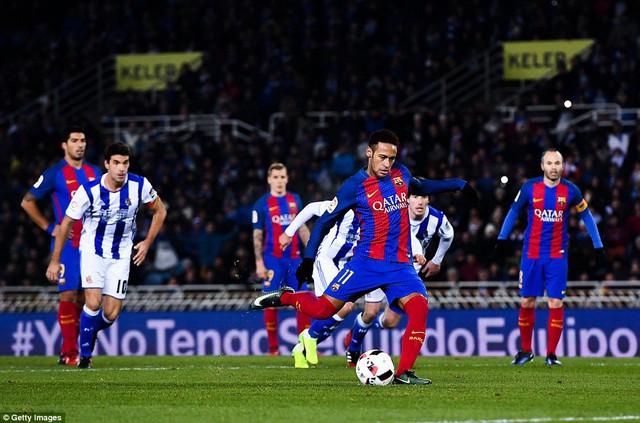 Tứ kết lượt đi Cúp nhà Vua TBN: Sociedad 0-1 Barcelona - Ảnh 1.