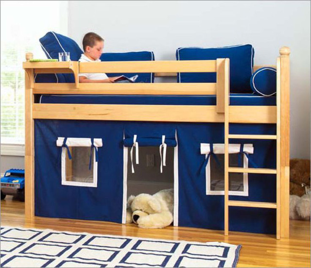 Những mẫu giường tầng khiến các bé thích mê - Ảnh 1.