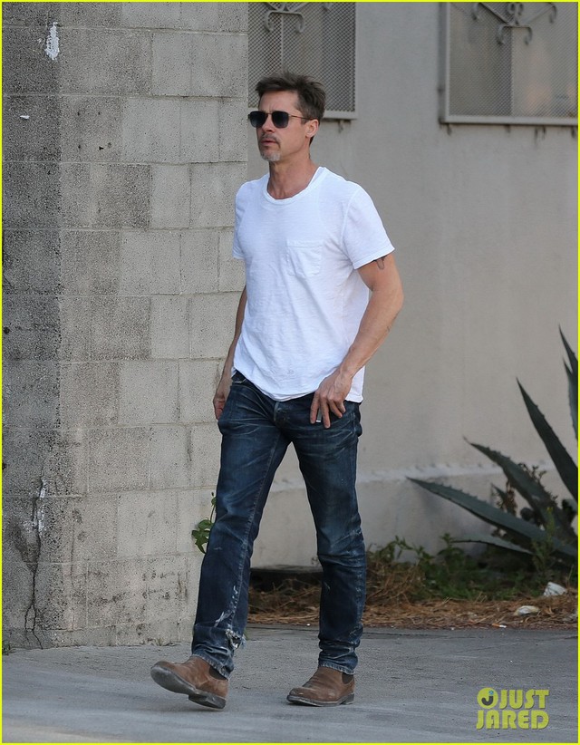 Brad Pitt xuất hiện lần đầu tiên sau cuộc phỏng vấn gây chấn động - Ảnh 4.