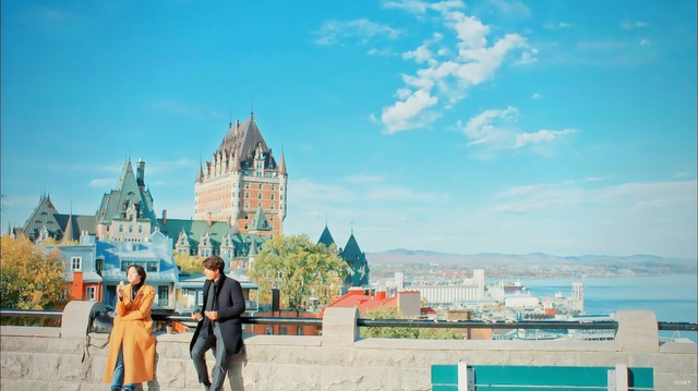 Thành phố Quebec đặc biệt hút khách nhờ phim Goblin - Ảnh 1.