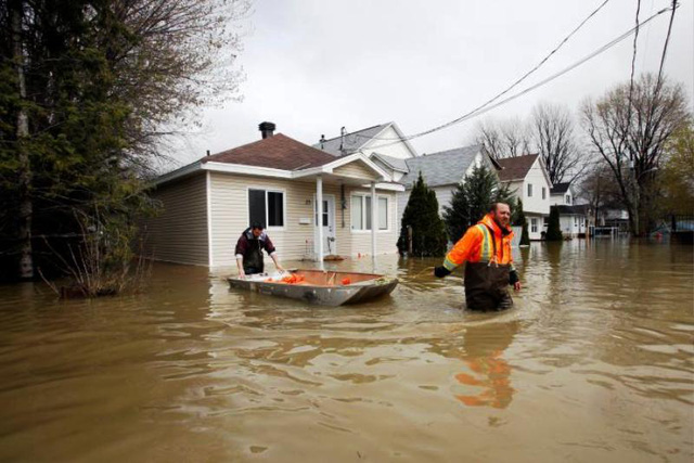 Canada ban bố tình trạng khẩn cấp do ngập lụt - Ảnh 13.