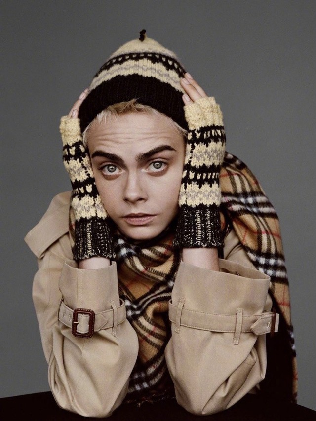 Cara Delevingne cá tính trong chiến dịch mới của Burberry - Ảnh 3.