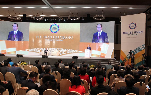 Toàn cảnh ngày làm việc đầu tiên Hội nghị Thượng đỉnh Doanh nghiệp APEC 2017 - Ảnh 2.