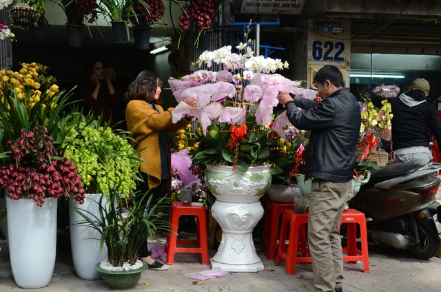 Chợ hoa Hoàng Hoa Thám rực rỡ ngày giáp Tết - Ảnh 18.