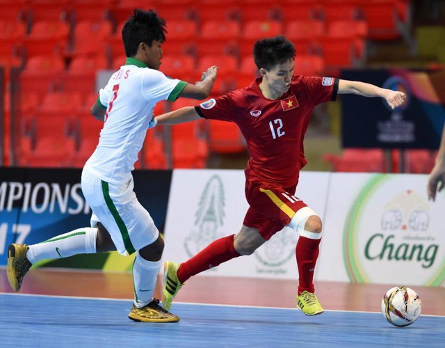 U20 futsal Việt Nam để hoà 1-1 trước U20 futsal Indonesia - Ảnh 2.