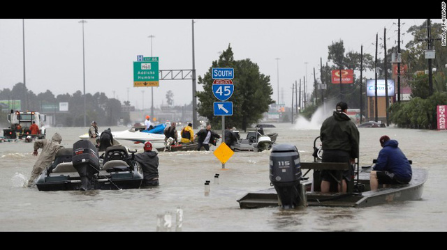 Bang Texas, Mỹ hoang tàn sau siêu bão Harvey - Ảnh 22.