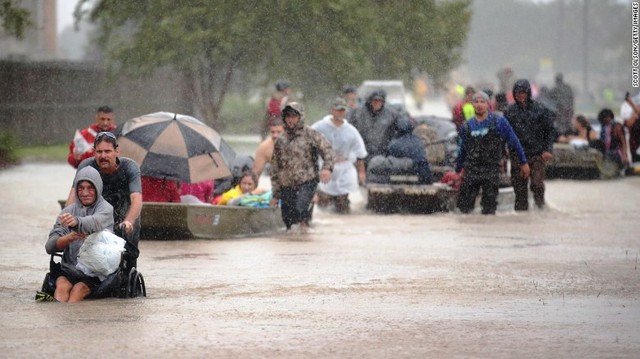 Bang Texas, Mỹ hoang tàn sau siêu bão Harvey - Ảnh 5.