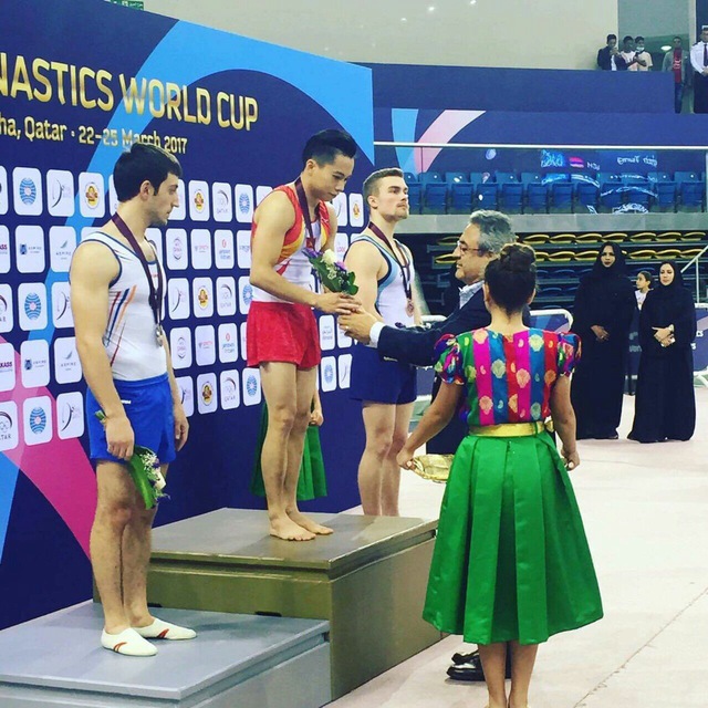Lê Thanh Tùng giành HCV tại Cúp Thể dục dụng cụ thế giới 2017 - Ảnh 2.