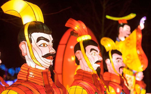 Rực rỡ lễ hội đèn lồng Trung Quốc tại London, Anh - Ảnh 3.