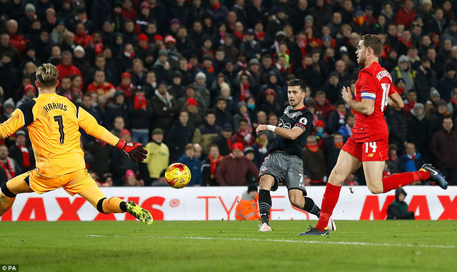 Cúp Liên đoàn Anh: Liverpool 0-1 Southampton, bàn thua phút bù giờ - Ảnh 3.