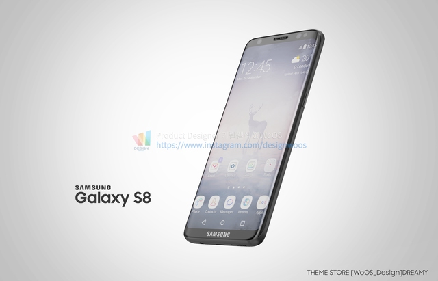 Ngắm bộ ảnh concept “không thể chuẩn hơn” của Galaxy S8 - Ảnh 1.