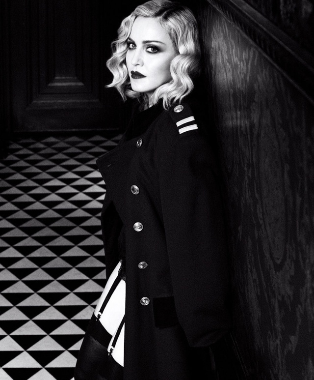 Madonna dữ dội trên Harpers Bazaar - Ảnh 1.