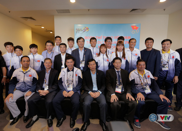 Bộ trưởng Bộ VHTT&DL Nguyễn Ngọc Thiện gửi lời động viên của Thủ tướng tới các VĐV dự SEA Games 29 - Ảnh 5.