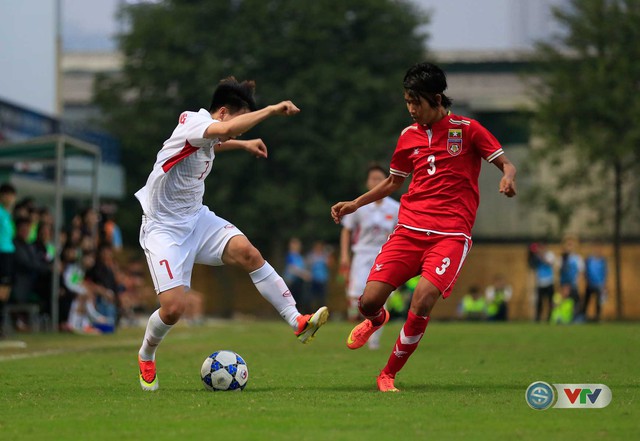 Ảnh: ĐT nữ Việt Nam vượt qua Myanmar, giành vé dự VCK Giải vô địch bóng đá nữ châu Á 2018 - Ảnh 5.