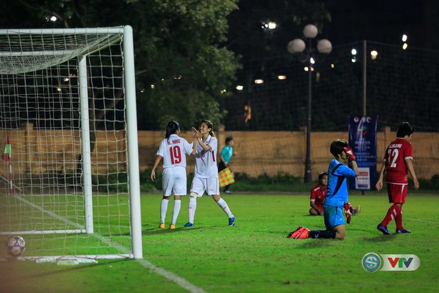 Ảnh: ĐT nữ Việt Nam vượt qua Myanmar, giành vé dự VCK Giải vô địch bóng đá nữ châu Á 2018 - Ảnh 22.