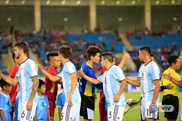 Ảnh: Những khoảnh khắc ấn tượng trong trận giao hữu U22 Việt Nam - U20 Argentina - Ảnh 2.