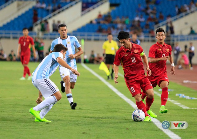 Ảnh: Những khoảnh khắc ấn tượng trong trận giao hữu U22 Việt Nam - U20 Argentina - Ảnh 6.