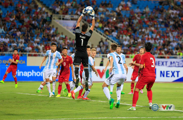 Ảnh: Những khoảnh khắc ấn tượng trong trận giao hữu U22 Việt Nam - U20 Argentina - Ảnh 9.