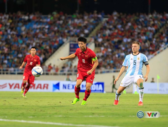 Ảnh: Những khoảnh khắc ấn tượng trong trận giao hữu U22 Việt Nam - U20 Argentina - Ảnh 13.